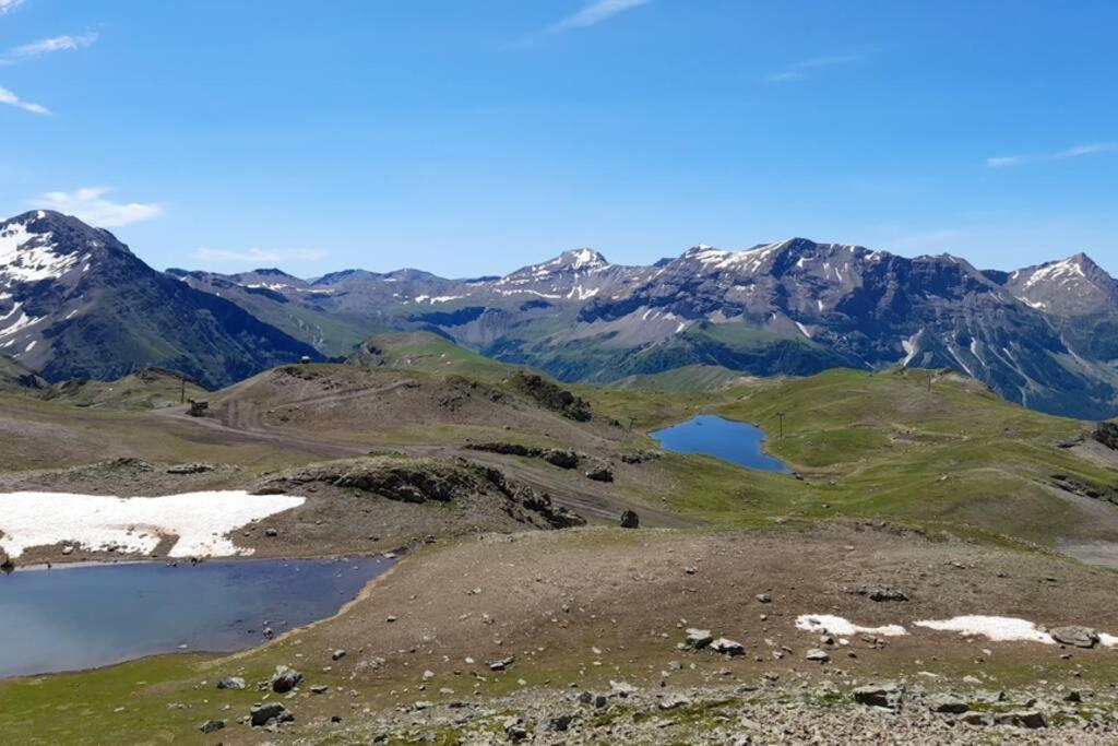 Bel Appartement montagne dans le parc des écrins Orcières Exterior foto