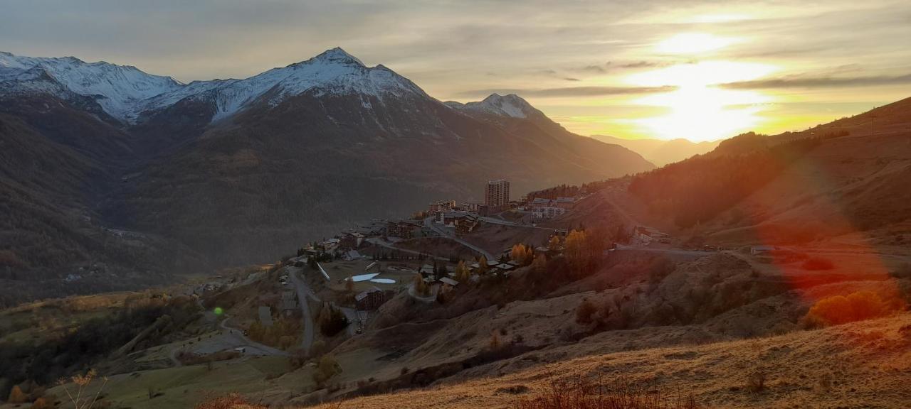 Bel Appartement montagne dans le parc des écrins Orcières Exterior foto